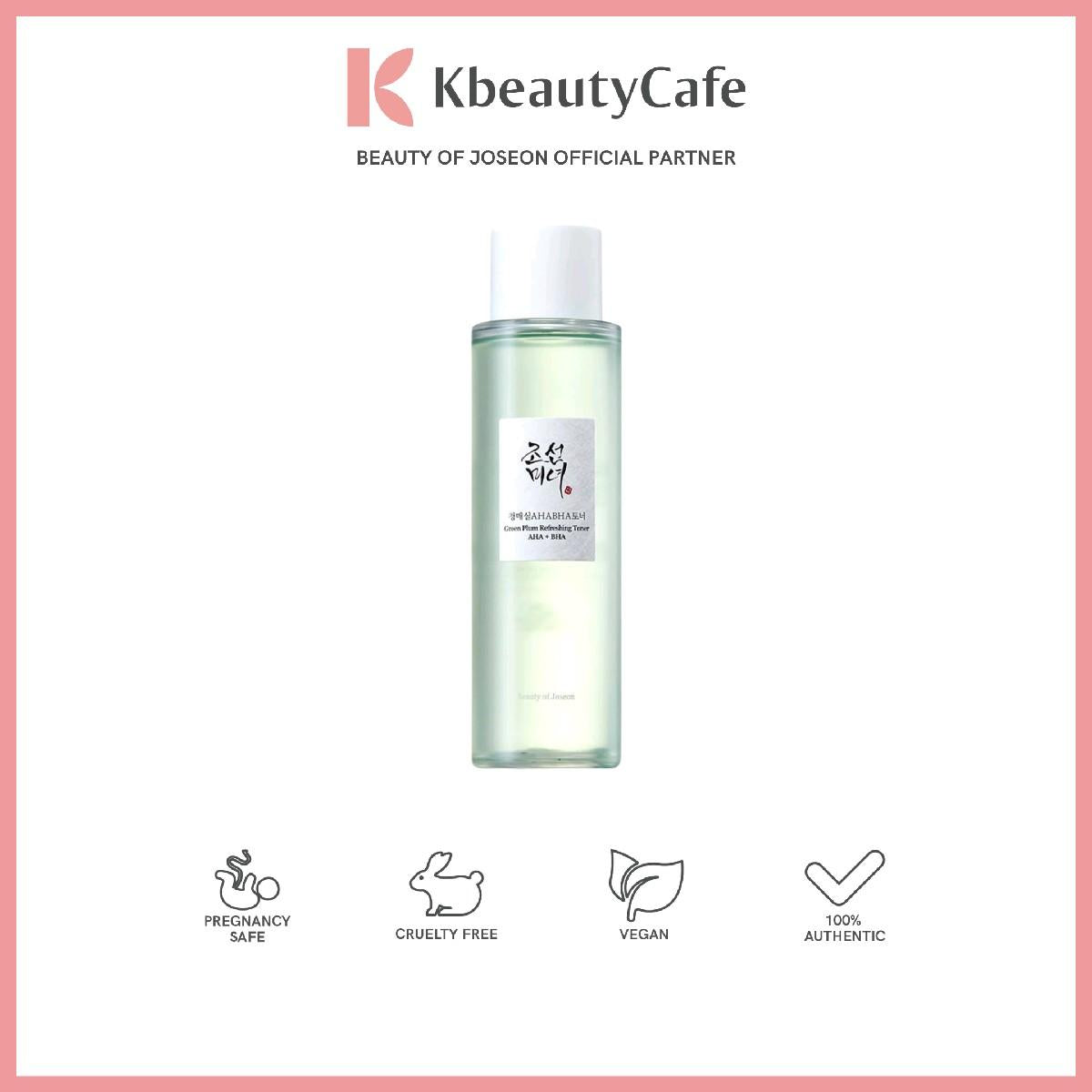 Beauty of Joseon Green Plum Refreshing Toner: AHA + BHA