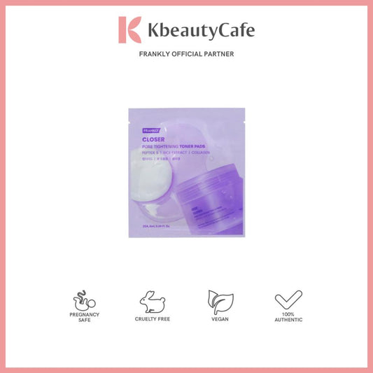 Frankly Closer Pore Tightening Toner Pads (Sachet)