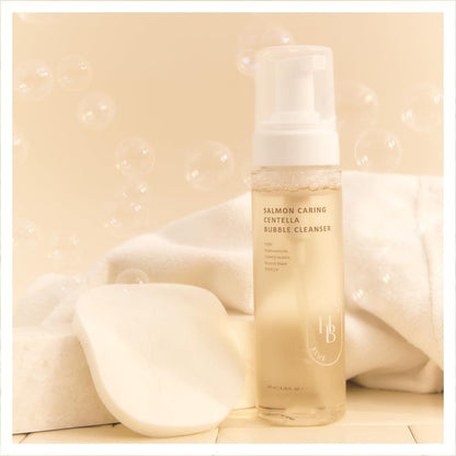 Heveblue Salmon Caring Centella Bubble Cleanser 200ml