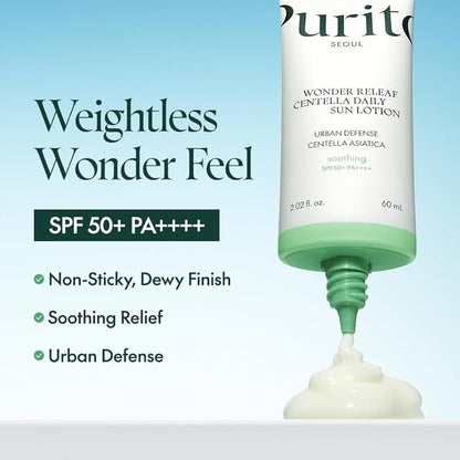 Purito Wonder Releaf Centella Daily Sun Lotion 60ml