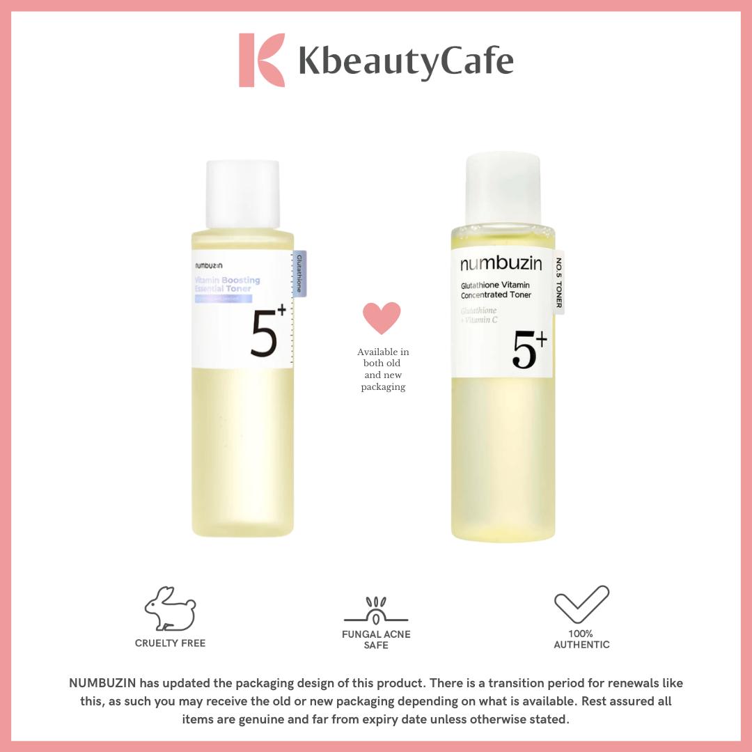 No.5+ Glutathione Vitamin Concentrated Toner