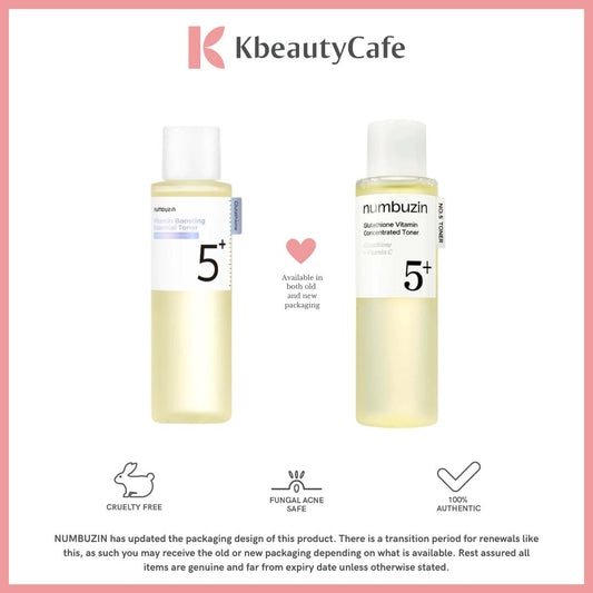 No.5+ Glutathione Vitamin Concentrated Toner