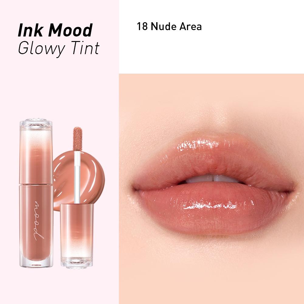 Peripera Ink Mood Glowy Tint - Korean Lip Tint for Plump Lips