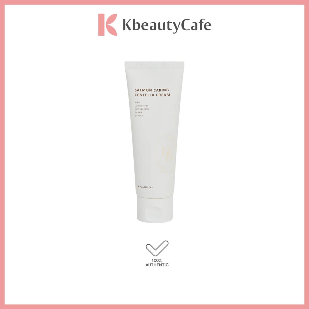 Heveblue Salmon Caring Centella Cream 100ml – PDRN Barrier Repair & Firming Moisturizer