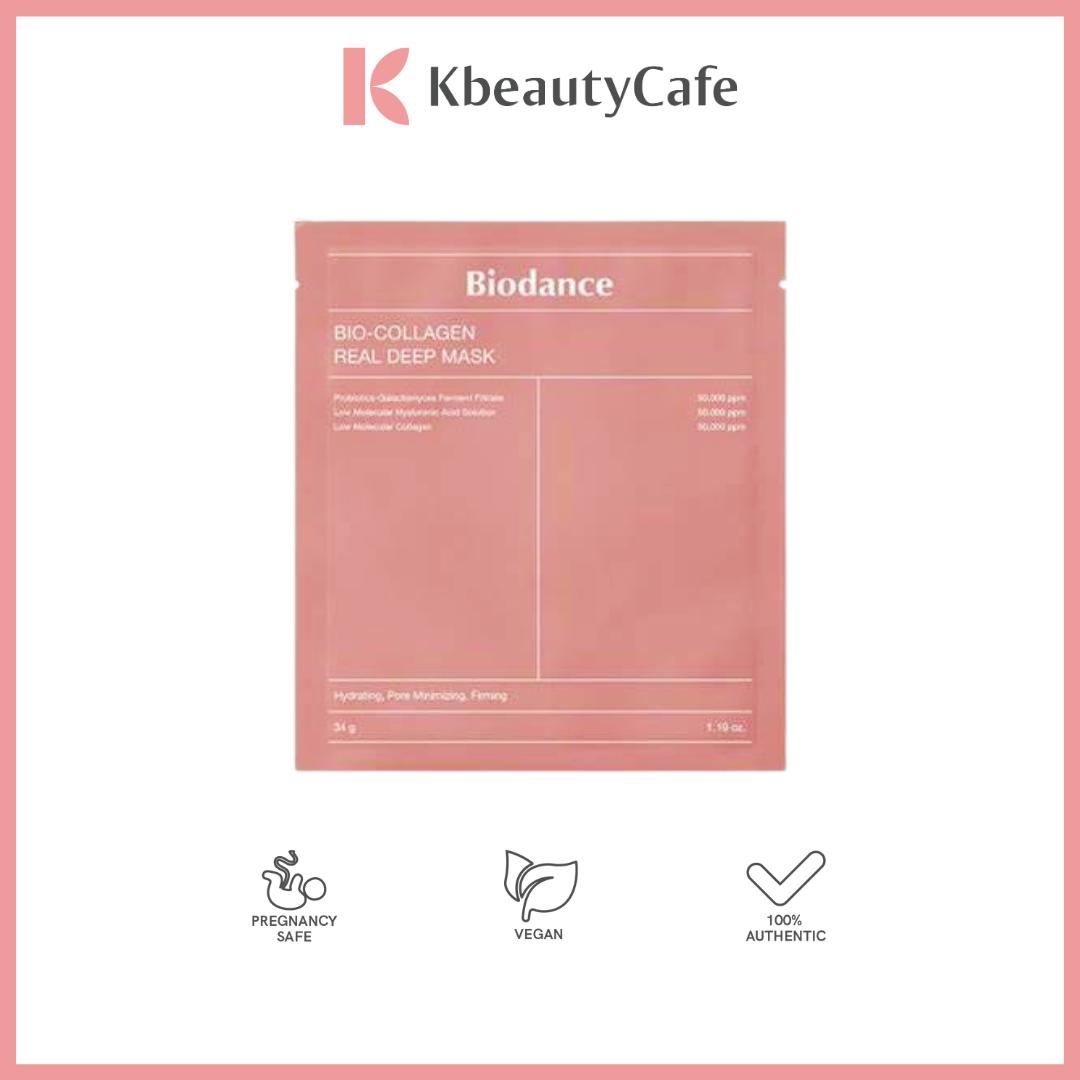 Biodance Bio-Collagen Real Deep Mask Sheet (1pc or 4pcs)