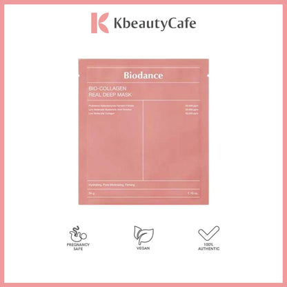 Biodance Bio-Collagen Real Deep Mask Sheet (1pc or 4pcs)