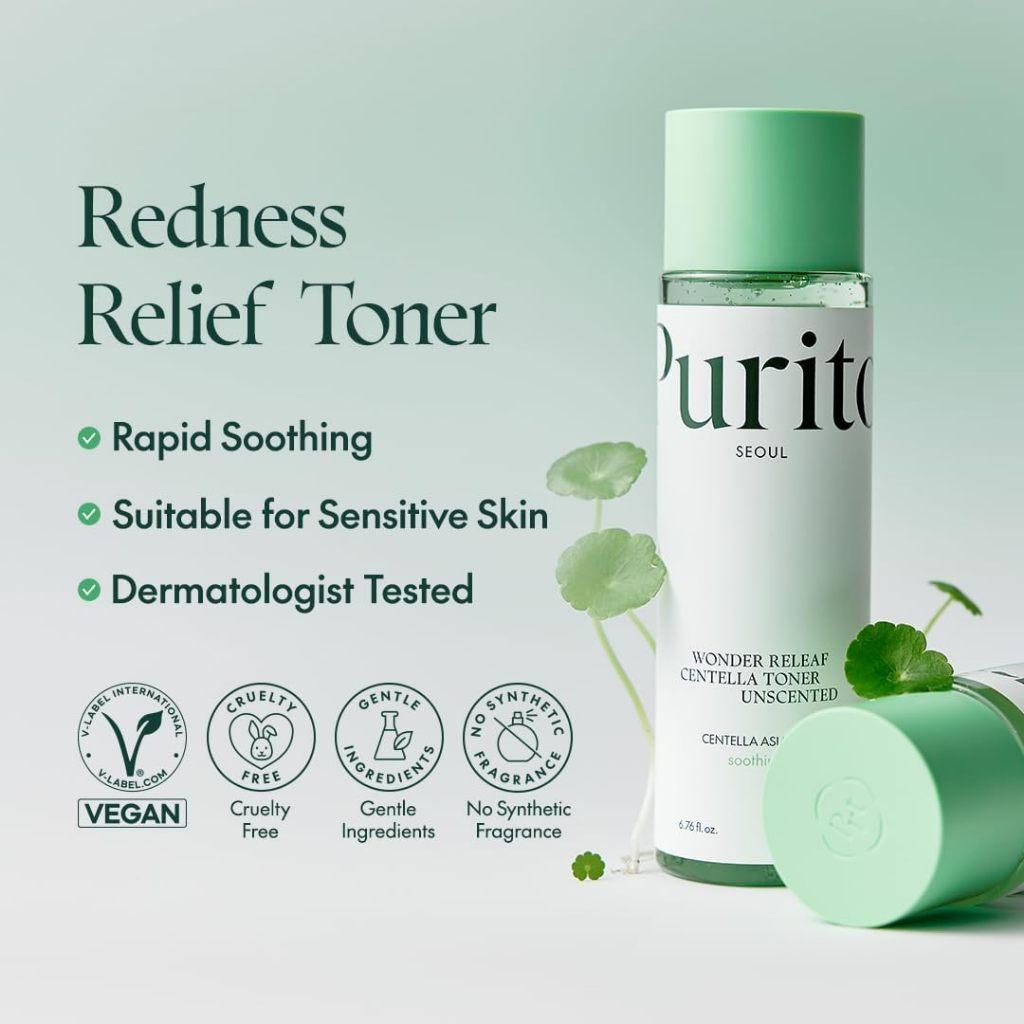 Purito Wonder Releaf Centella TONER Unscented 200ml