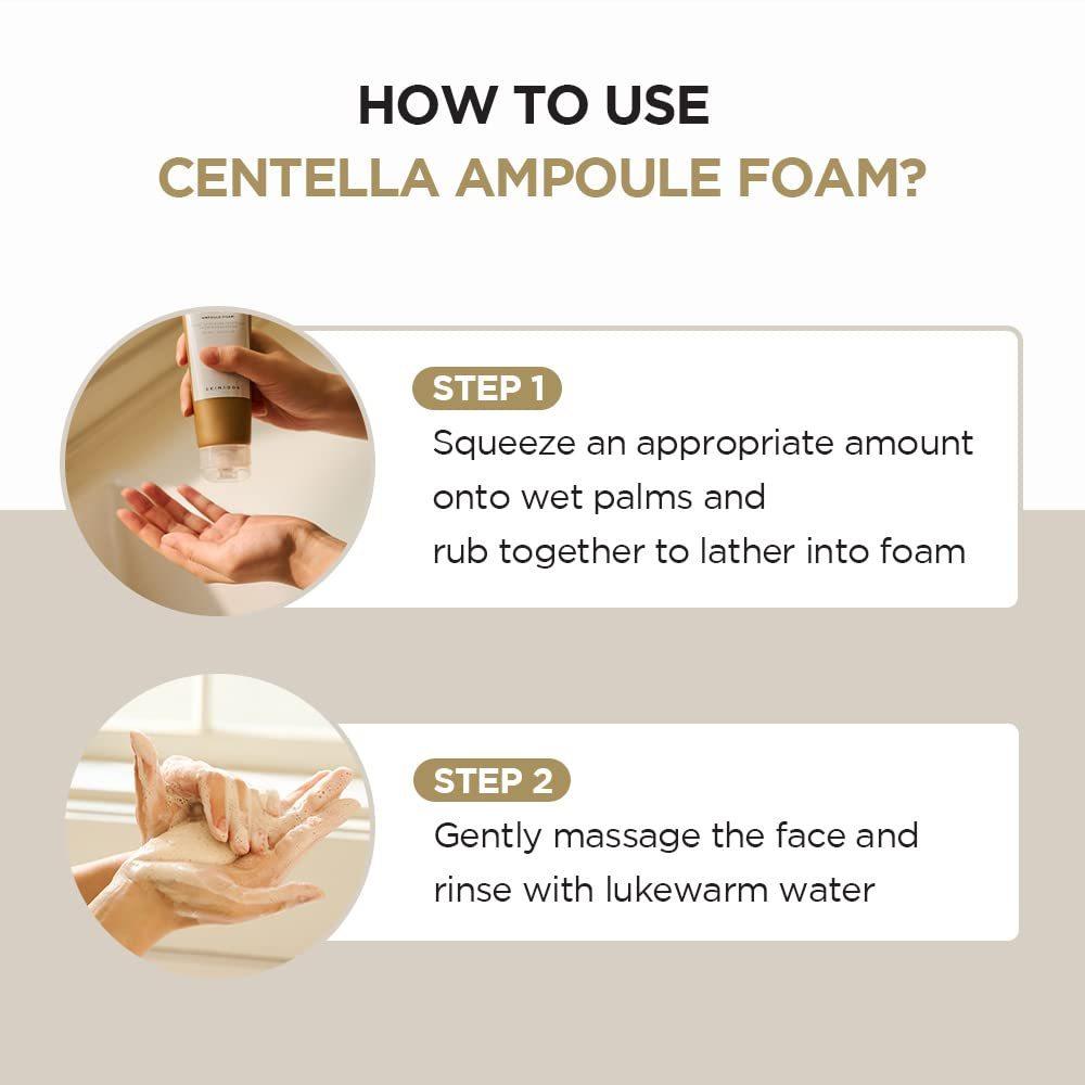 Skin1004 Madagascar Centella Ampoule Foam – Gentle Soothing Cleanser for Acne-Prone & Sensitive Skin