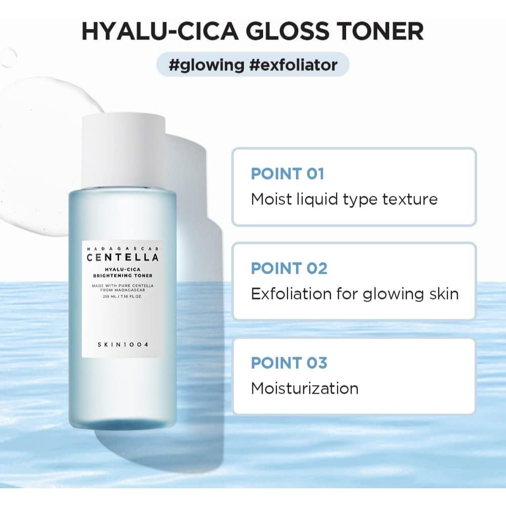 Skin1004 Madagascar Centella Hyalu-Cica Brightening Toner 210ml