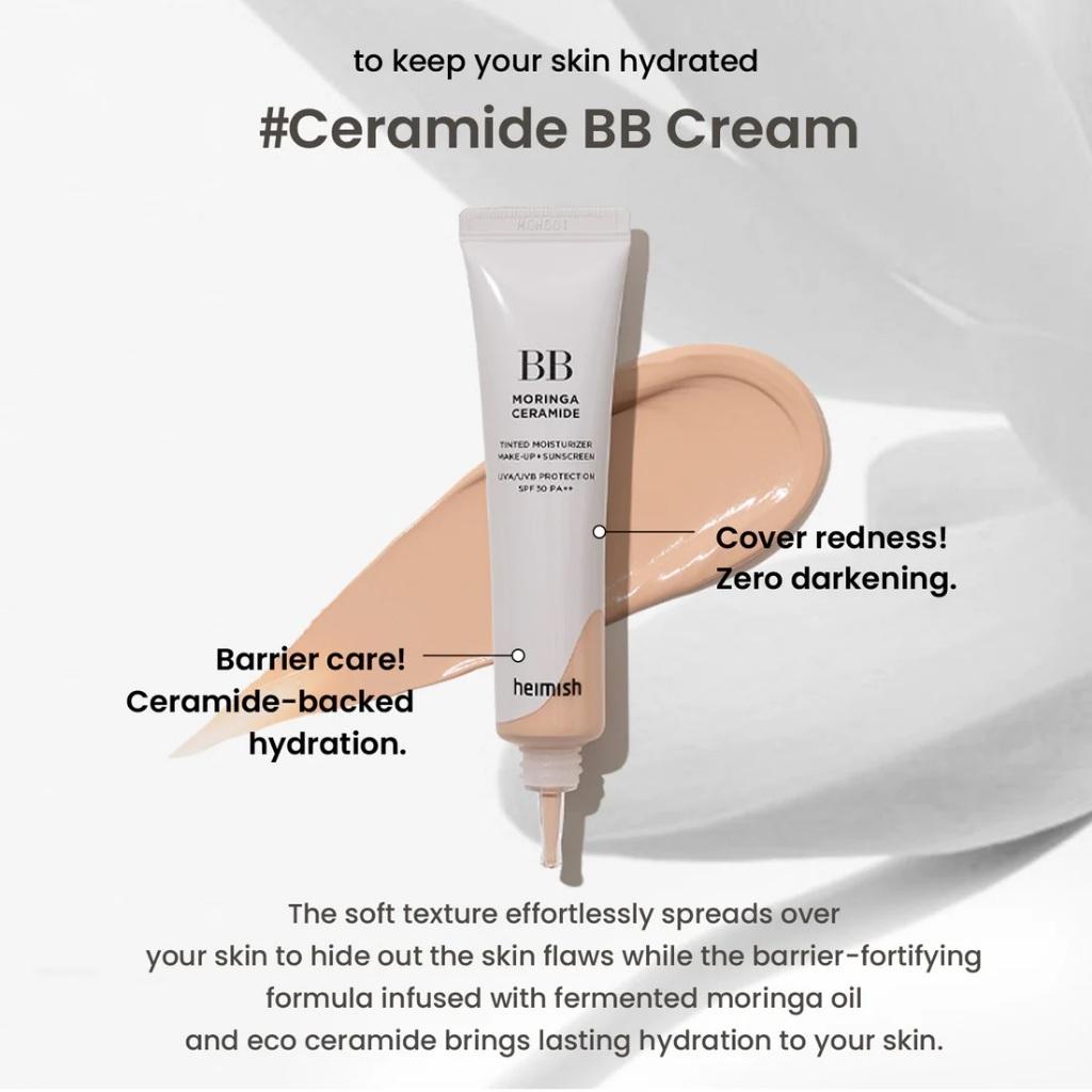 Heimish Moringa Ceramide BB Cream (Renewed Version)