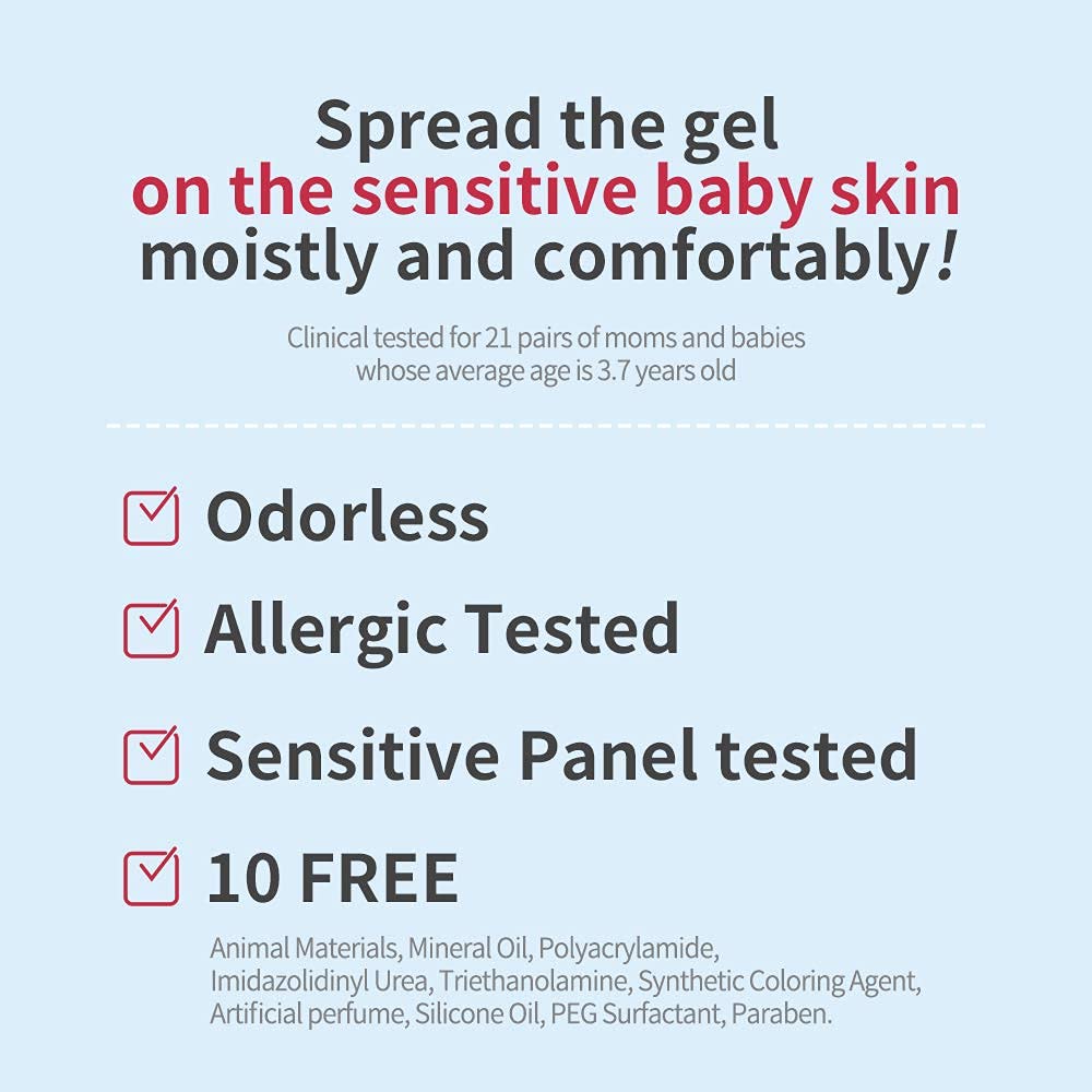 Illiyoon Ato Soothing Gel 175 ml - Gel-type Moisturizer for Sensitive Skin - Safe for Babies