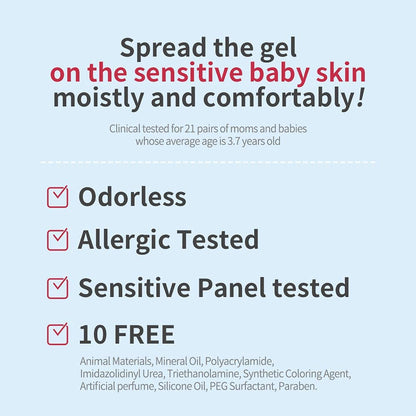Illiyoon Ato Soothing Gel 175 ml - Gel-type Moisturizer for Sensitive Skin - Safe for Babies