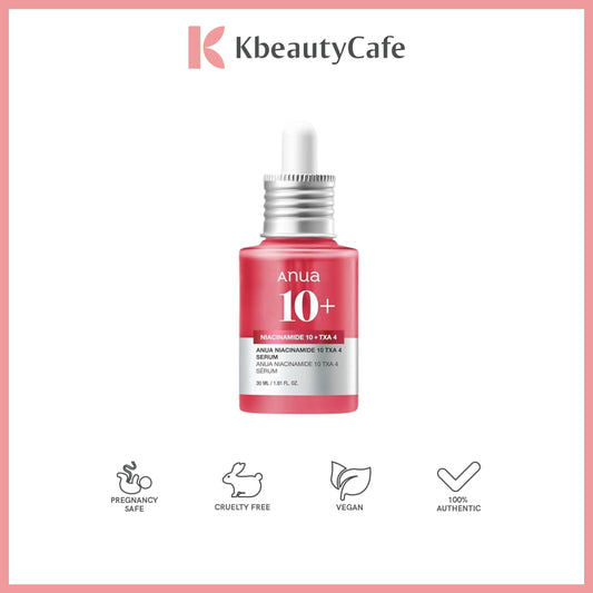 Anua Niacinamide 10% + TXA 4% Dark Spot Serum – Brightening for Acne Marks & Uneven Skin Tone