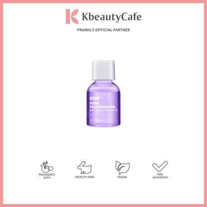 Frankly Deep Cleansing Oil – Makeup Remover & Pore Cleanser for Oily & Acne-Prone Skin