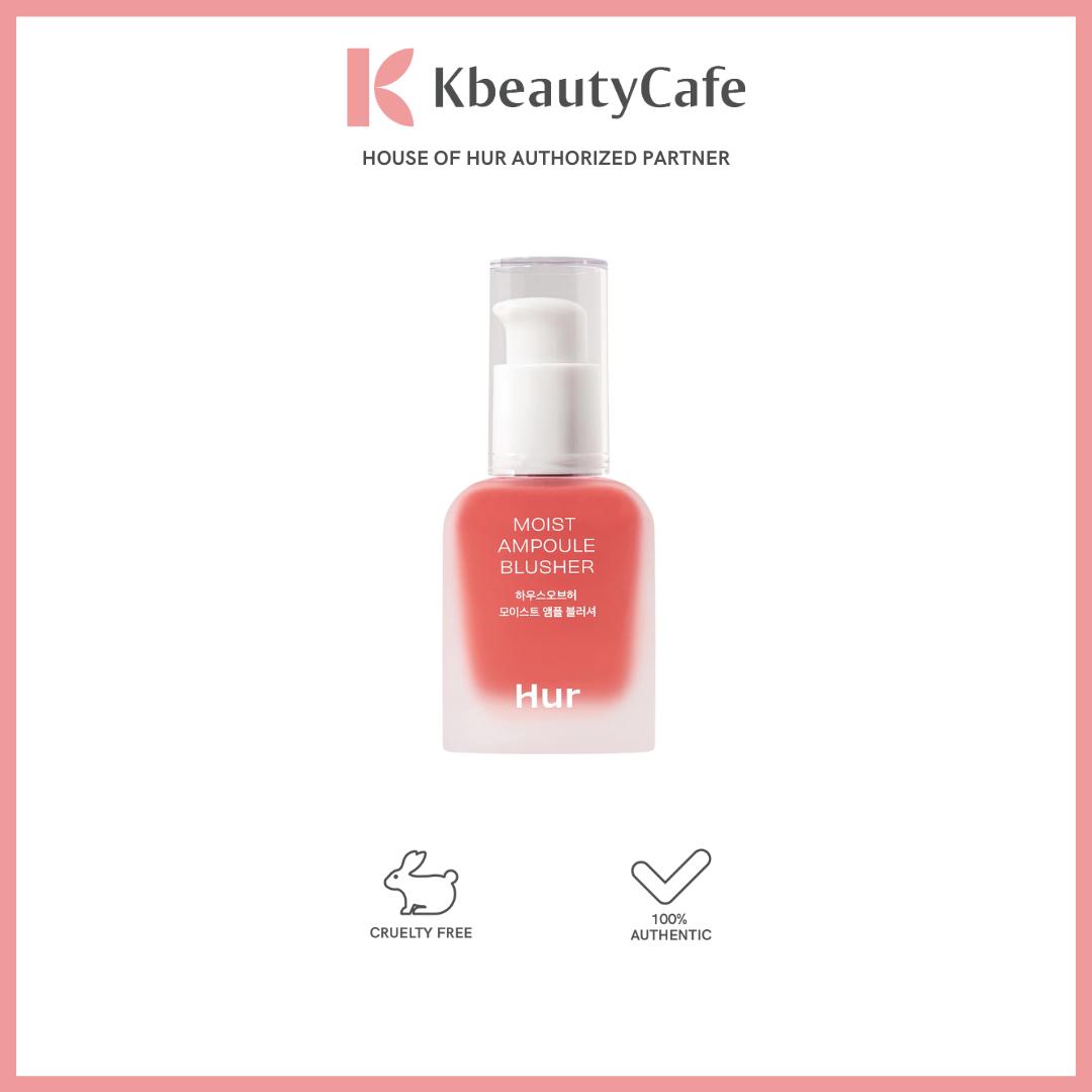 House of HUR Moist Ampoule Blusher - Long Lasting, Natural-Looking Blush