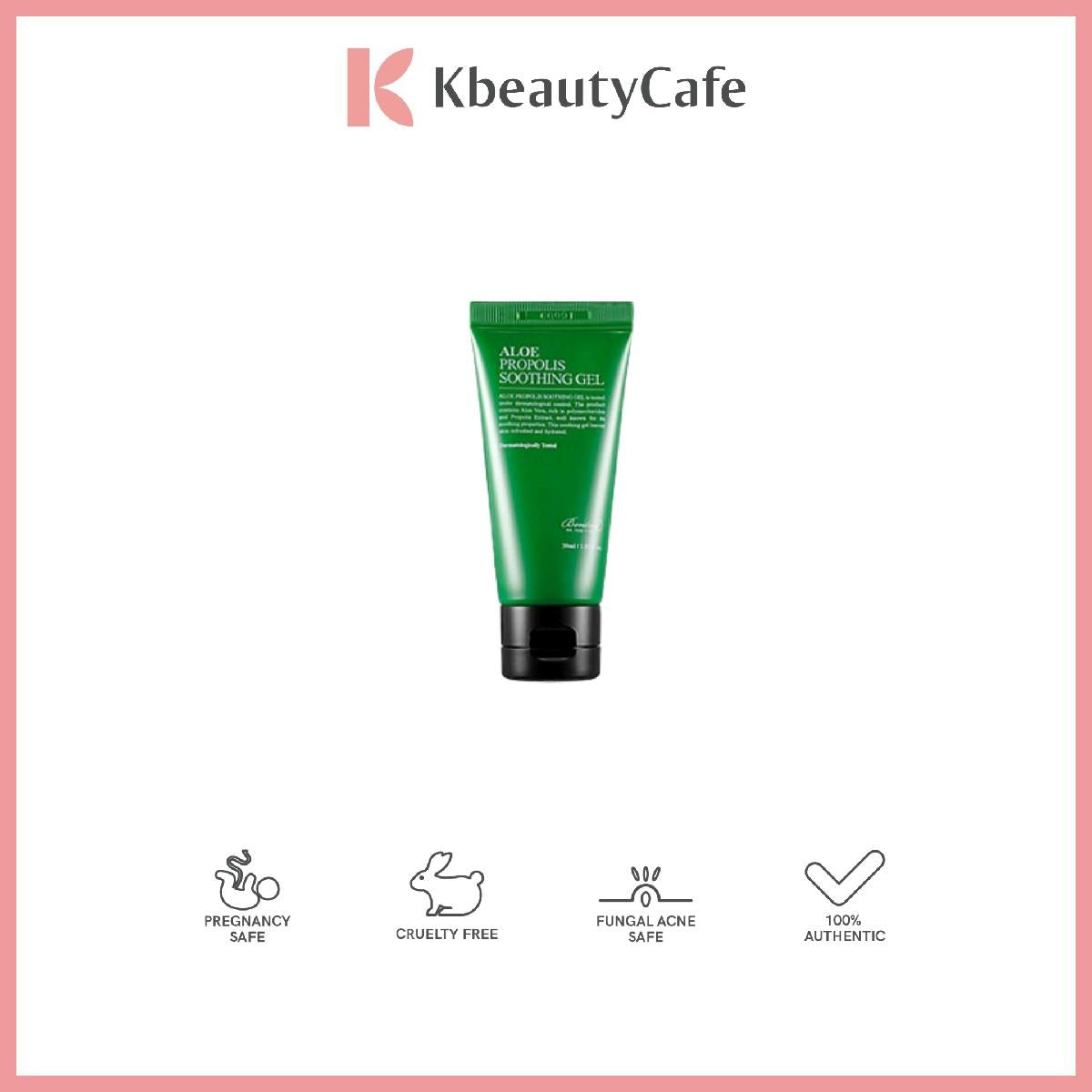Benton Aloe Propolis Soothing Gel Mini (30ml) - Lightweight Gel Moisturizer for Sensitive, Oily and Acne-Prone Skin - Soothing, Hydrating and Brightening