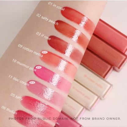 Romand Dewyful Water Tint - Korean Lip Tint for Dewy Lips - Long-lasting, MLBB, Highly-Pigmented