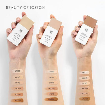 Beauty of Joseon Daily Tinted Fluid Sunscreen – Lightweight Tinted Sunscreen for Oily & Acne-Prone Skin