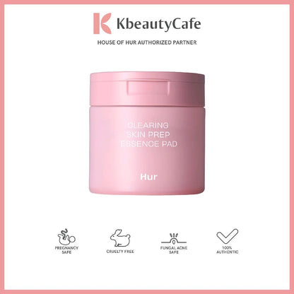 House of Hur Brightening / Clearing Skin Prep Essence Pad