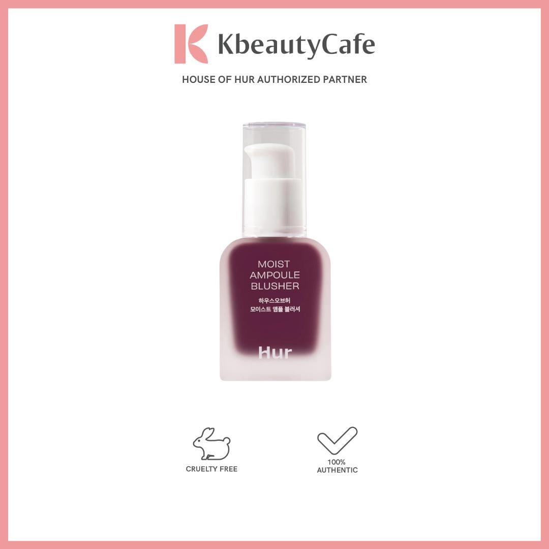 House of HUR Moist Ampoule Blusher - Long Lasting, Natural-Looking Blush