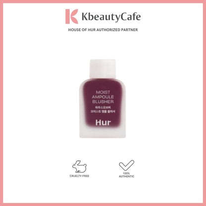 House of HUR Moist Ampoule Blusher - Long Lasting, Natural-Looking Blush