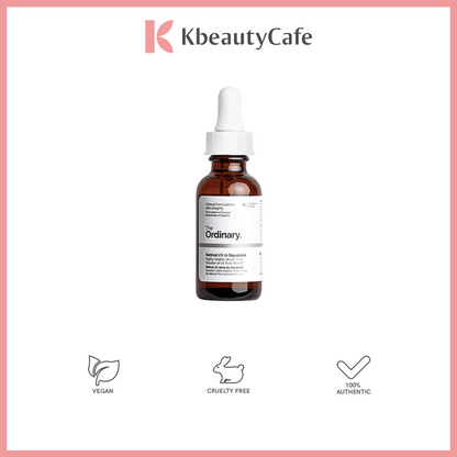 The Ordinary Retinol in Squalane (0.2%, 0.5, 1%)