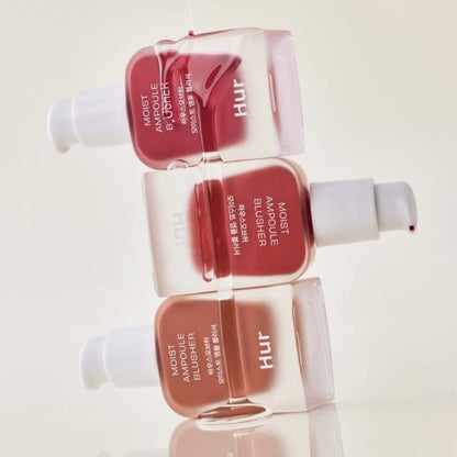 House of HUR Moist Ampoule Blusher - Long Lasting, Natural-Looking Blush