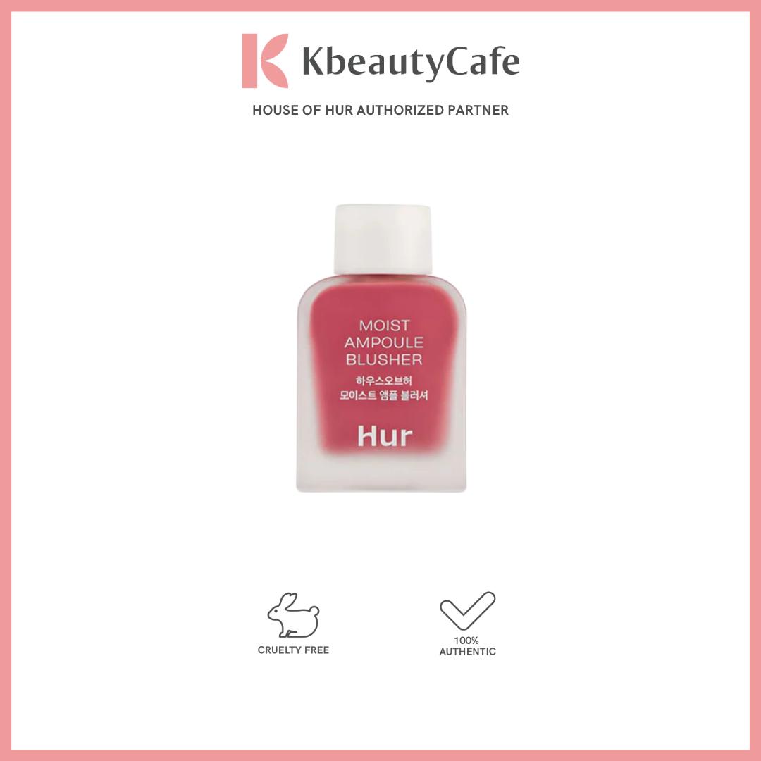 House of HUR Moist Ampoule Blusher - Long Lasting, Natural-Looking Blush