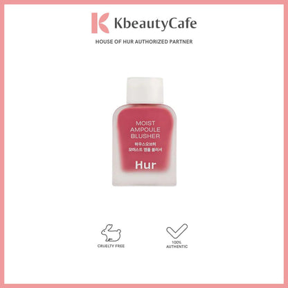 House of HUR Moist Ampoule Blusher - Long Lasting, Natural-Looking Blush