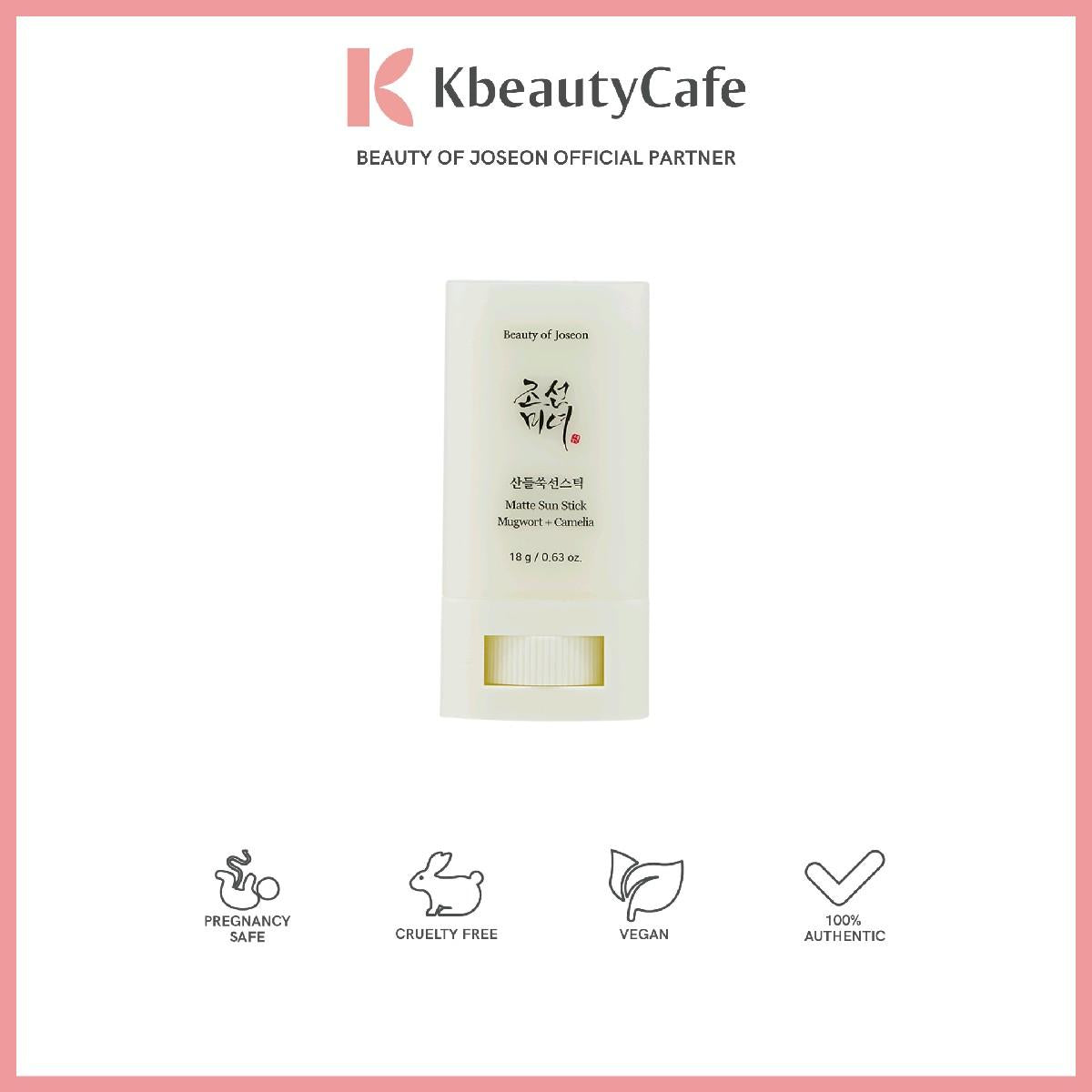 Beauty of Joseon Matte Sun Stick: Mugwort + Camelia