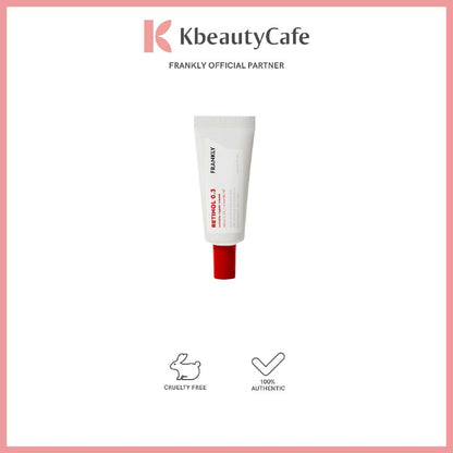 Frankly Retinol 0.1% Cream – Beginner Retinol for Fine Lines & Skin Texture
