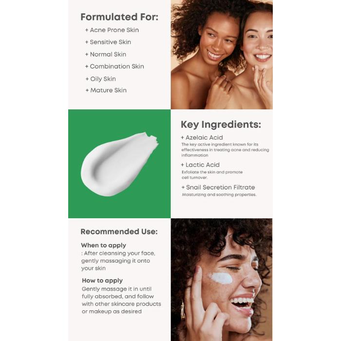 Nine Less A-Control Azelaic Acid Cream