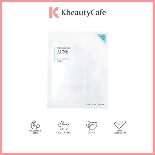 Pyunkang Yul Acne Dressing Mask Pack - Mask Treatment for Acne - Moisturizing and Soothing