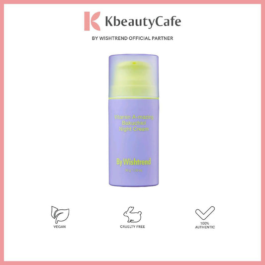 By Wishtrend Vitamin A-mazing Bakuchiol Night Cream 10g / 30g / Body Lotion