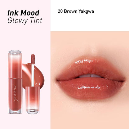 Peripera Ink Mood Glowy Tint - Korean Lip Tint for Plump Lips
