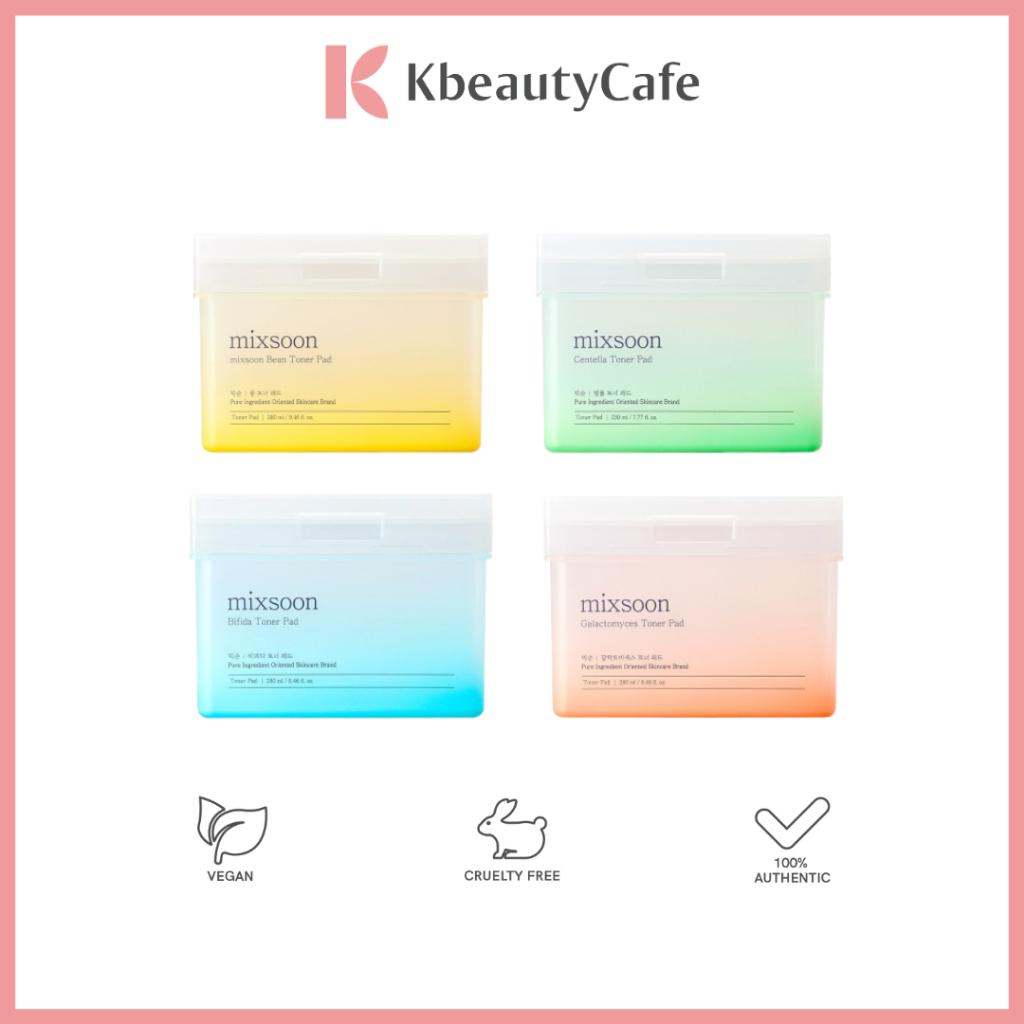 Mixsoon Bean / Bifida / Centella / Galactomyces Toner Pad