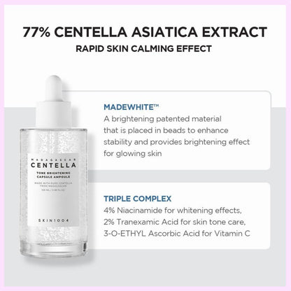 SKIN1004 Madagascar Centella Tone Brightening Capsule Ampoule 50ml or 100ml