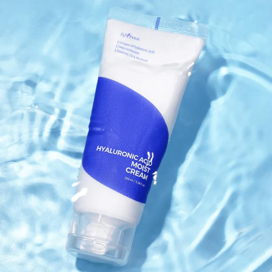 Isntree Hyaluronic Acid Moist Cream - Moisturizer for Normal, Dry, or Aging Skin
