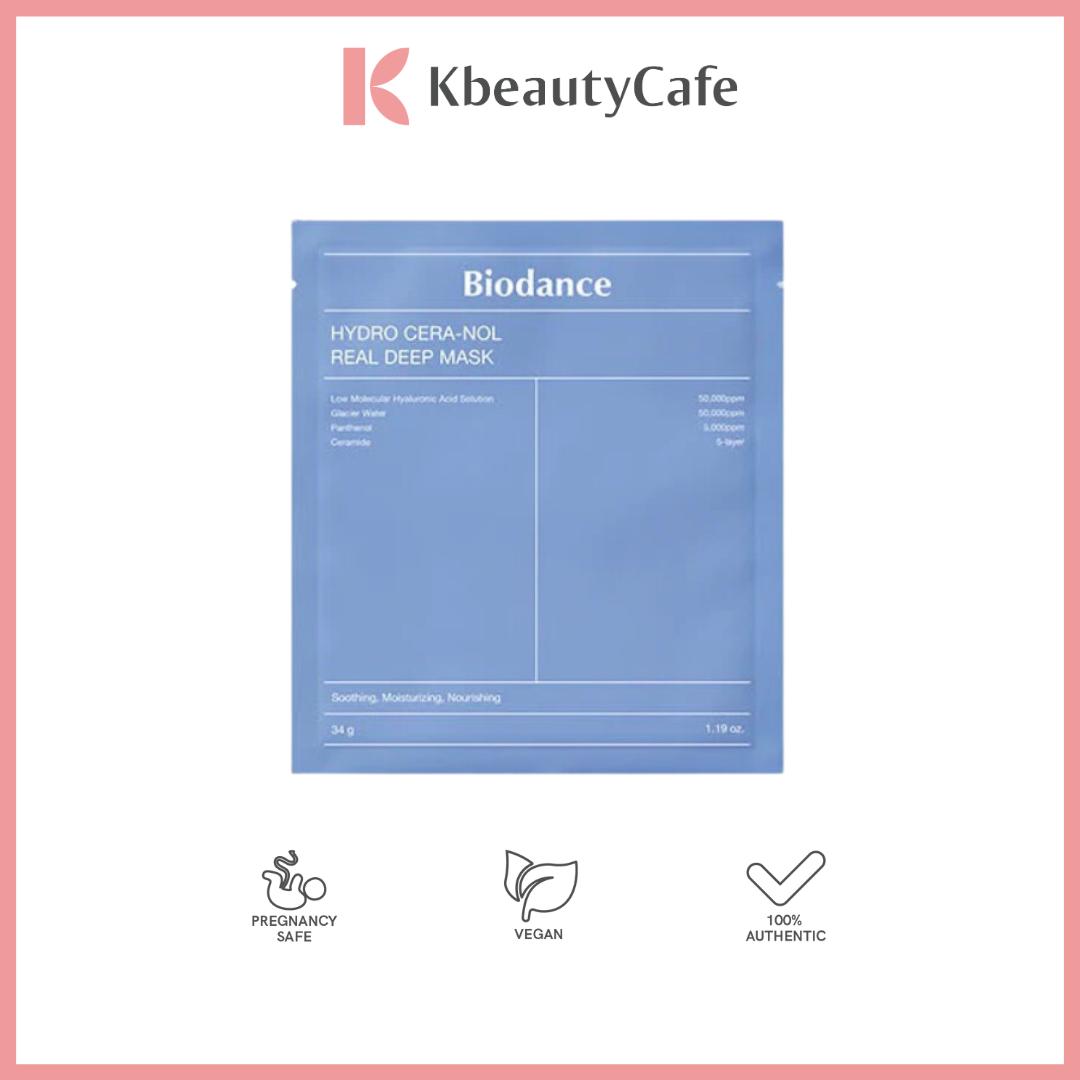 Biodance Hydro Cera-Nol Real Deep Mask (1 pc. or 4 pcs)