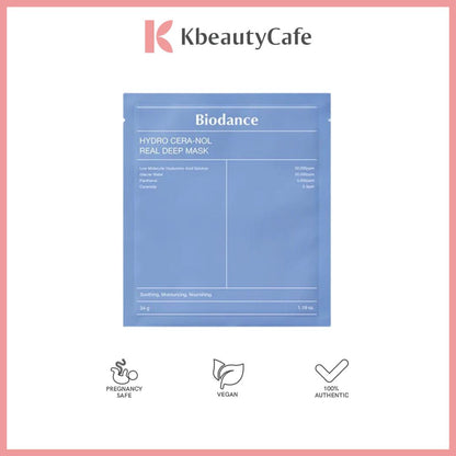 Biodance Hydro Cera-Nol Real Deep Mask (1 pc. or 4 pcs)