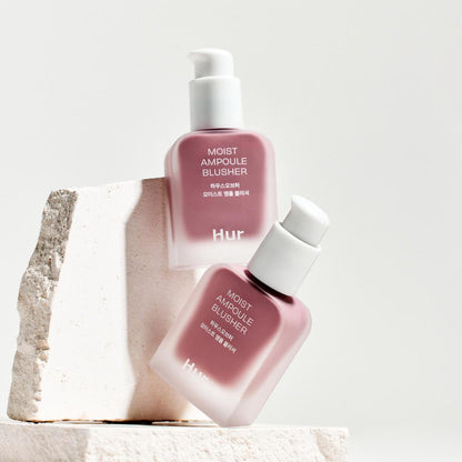 House of HUR Moist Ampoule Blusher - Long Lasting, Natural-Looking Blush