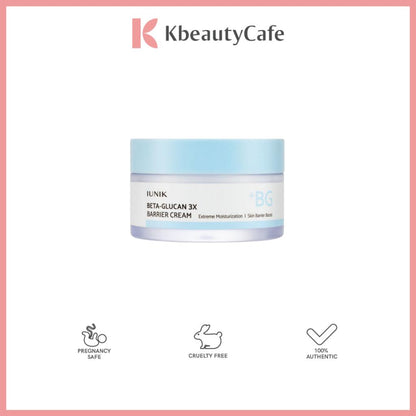 Iunik Beta Glucan 3X Barrier Cream 50ml