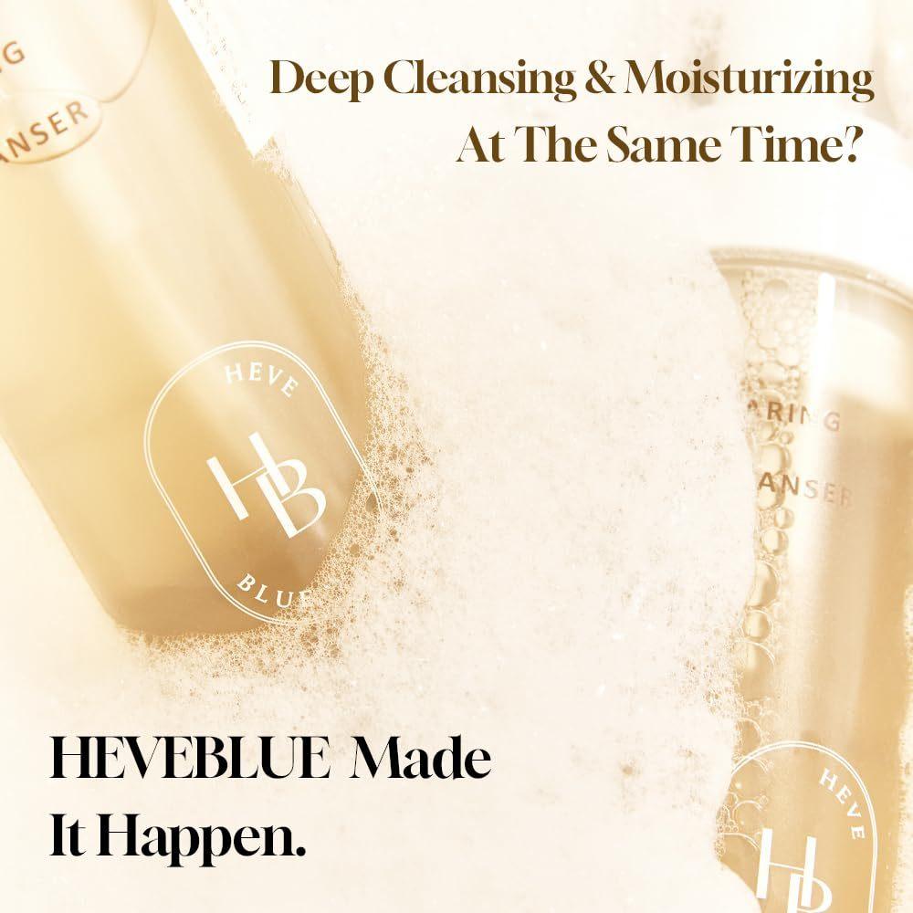 Heveblue Salmon Caring Centella Bubble Cleanser 200ml