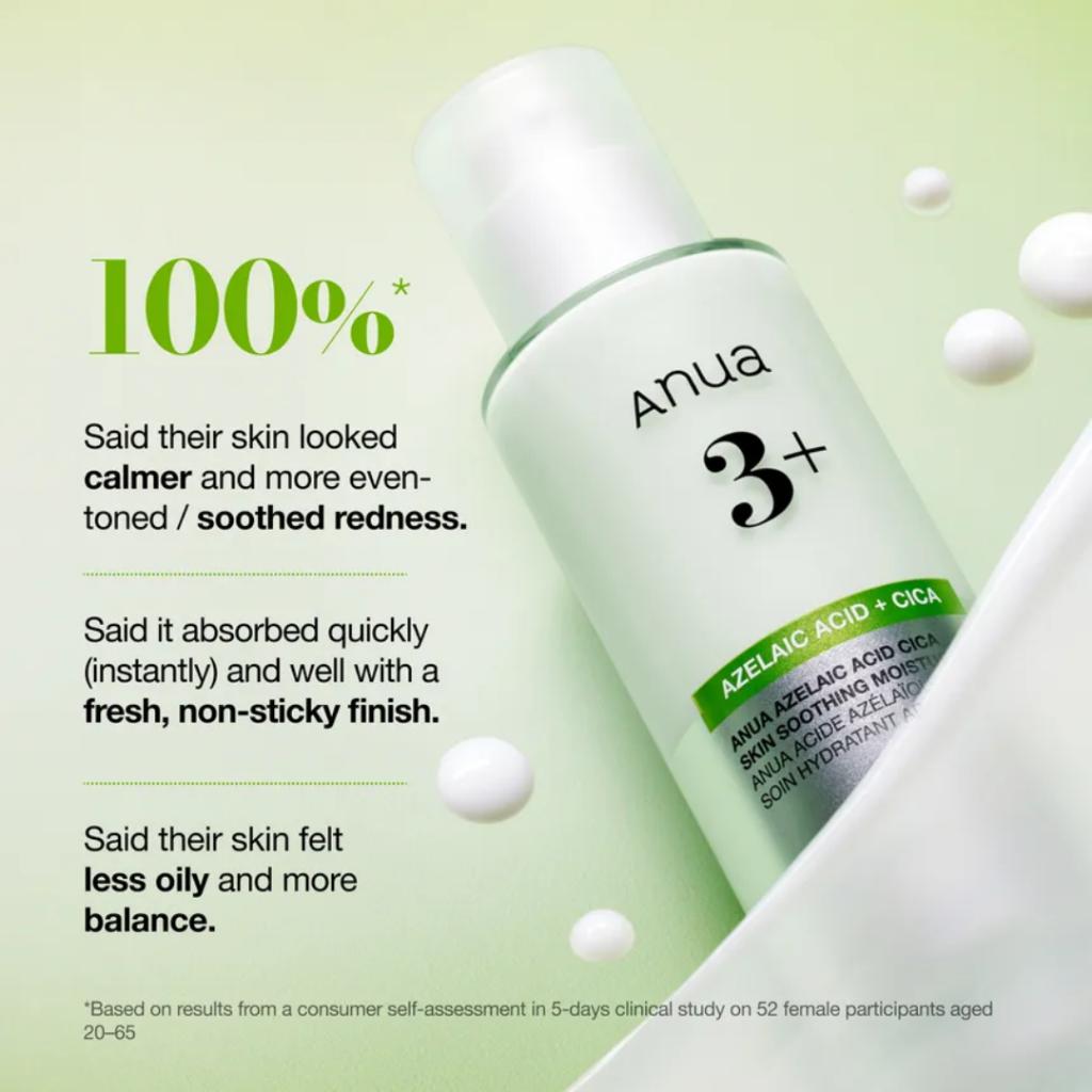 Anua Azelaic Acid Cica Skin Soothing Moisturizer 100ml