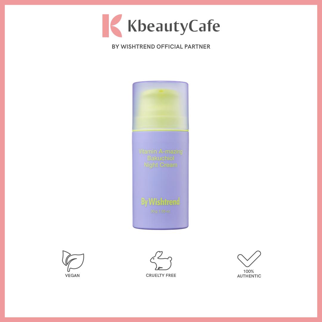 By Wishtrend Vitamin A-mazing Bakuchiol Night Cream 10g / 30g / Body Lotion