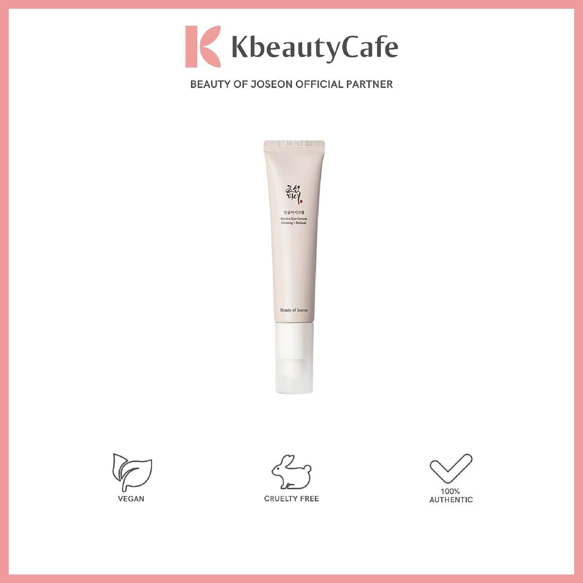 Beauty of Joseon Revive Eye Serum: Ginseng + Retinal - Anti-Wrinkle & Brightening Eye Treatment