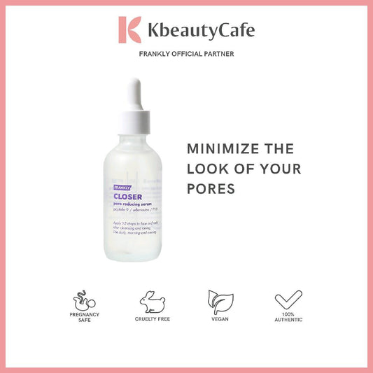 Frankly Closer Pore Reducing Serum - Pore Minimizer and Anti-aging - 9 Kinds of Peptides