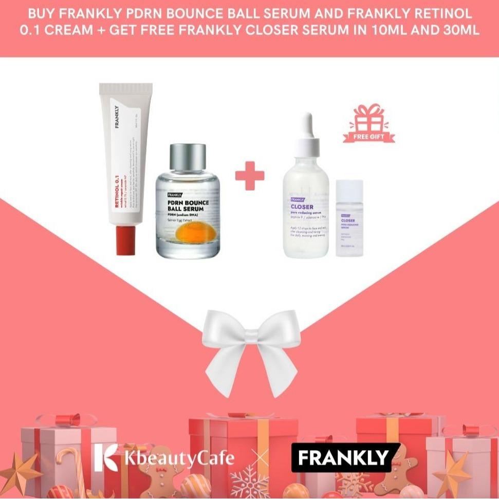 Frankly PDRN Bounce Ball Serum (Skin Repair, Sensitive, Niacinamide, Salmon PDRN)