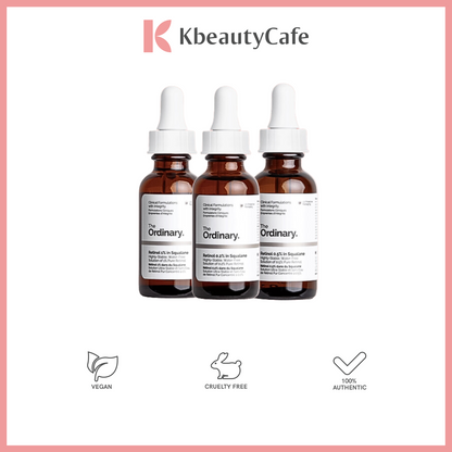 The Ordinary Retinol in Squalane (0.2%, 0.5, 1%)