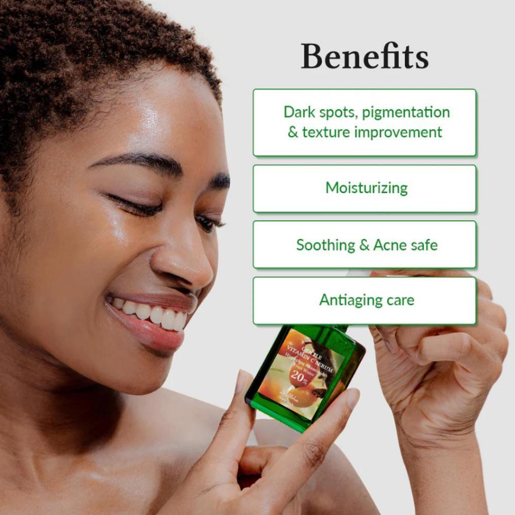 Dr. Althea Gentle Vitamin C Serum 30ml - Gentle Brightening Serum for Dark Spots & Dull Skin